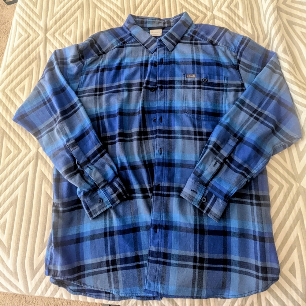 Columbia Mens Flannel Shirt